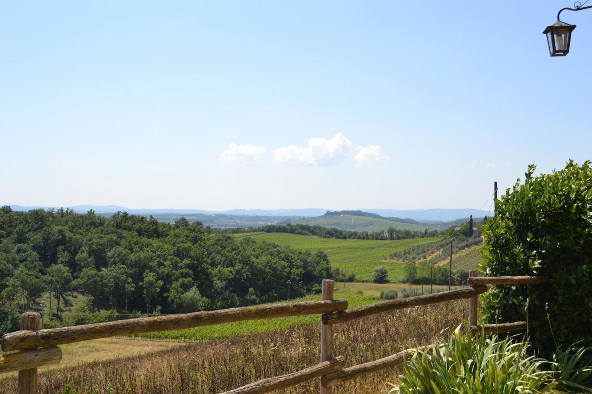 קסטלינה אין קיאנטי Agriturismo Cignanbianco מראה חיצוני תמונה